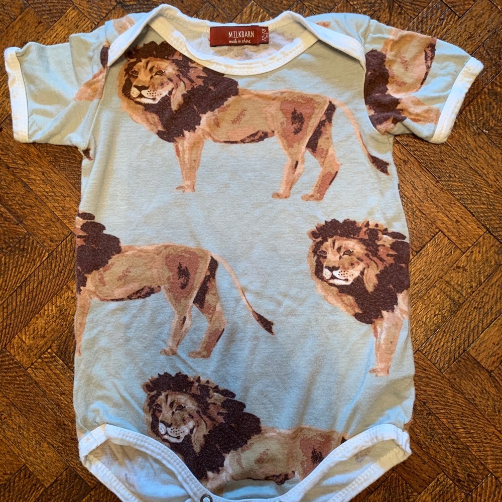 Milkbarn Lion Bamboo One piece